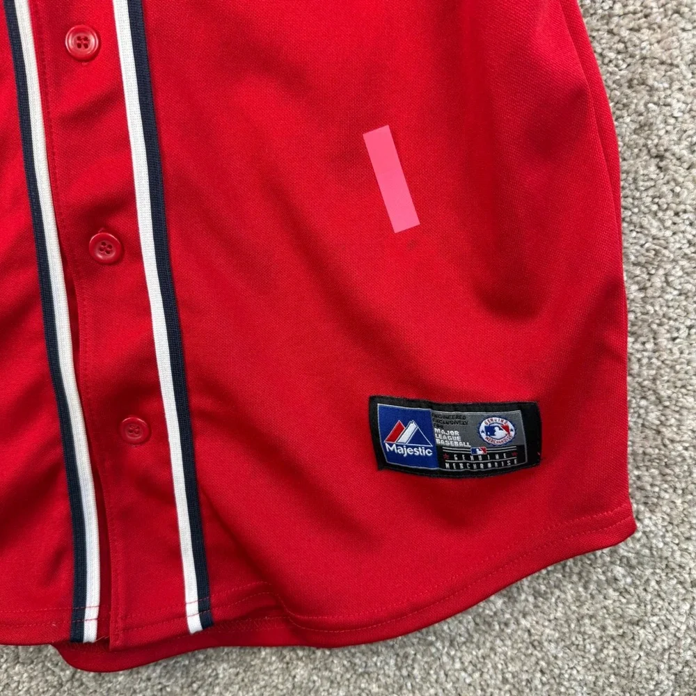 Majestic‎ Washington Nationals Bryce Harper 34 Baseball Jersey Youth Large 14-16
